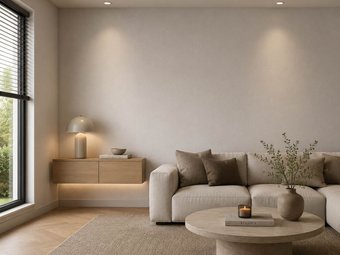 Strakke wandafwerking met renovlies